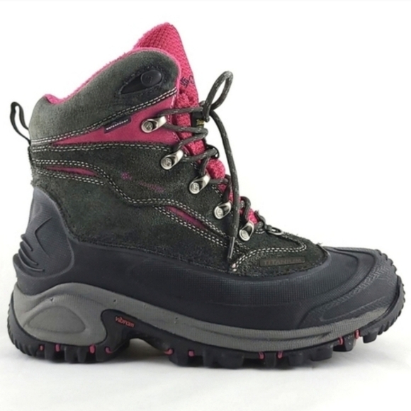 Columbia Women's Titanium Ice  Crushette Waterproof Thinsulate Winter Boots Sz 7 - Picture 1 of 15